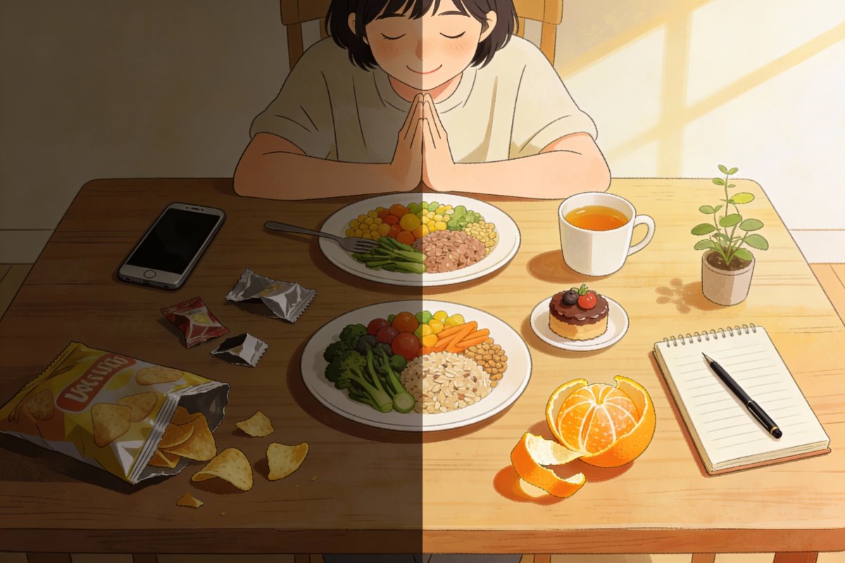 Mindful Eating: A Gentle Path to Holistic Wellness & Joy